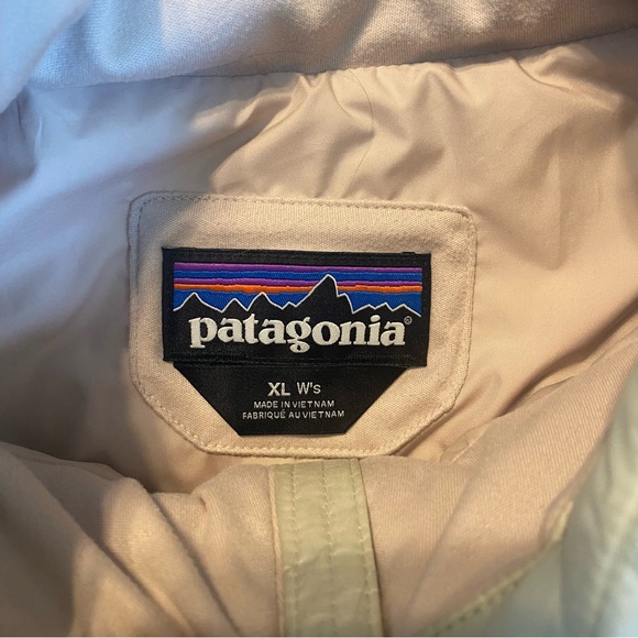Patagonia Radalie Puffer Jacket Shroom Taupe Size XL - Picture 3 of 10